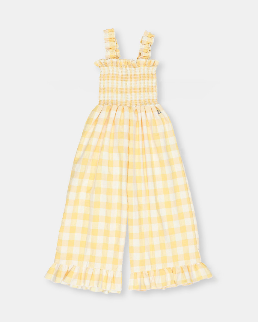 GINGHAM JUMPSUIT