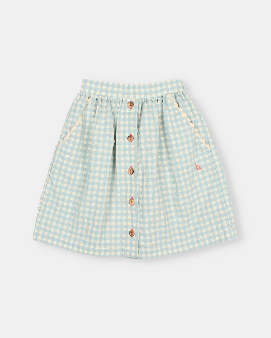FALDA MIDI GINGHAM 2