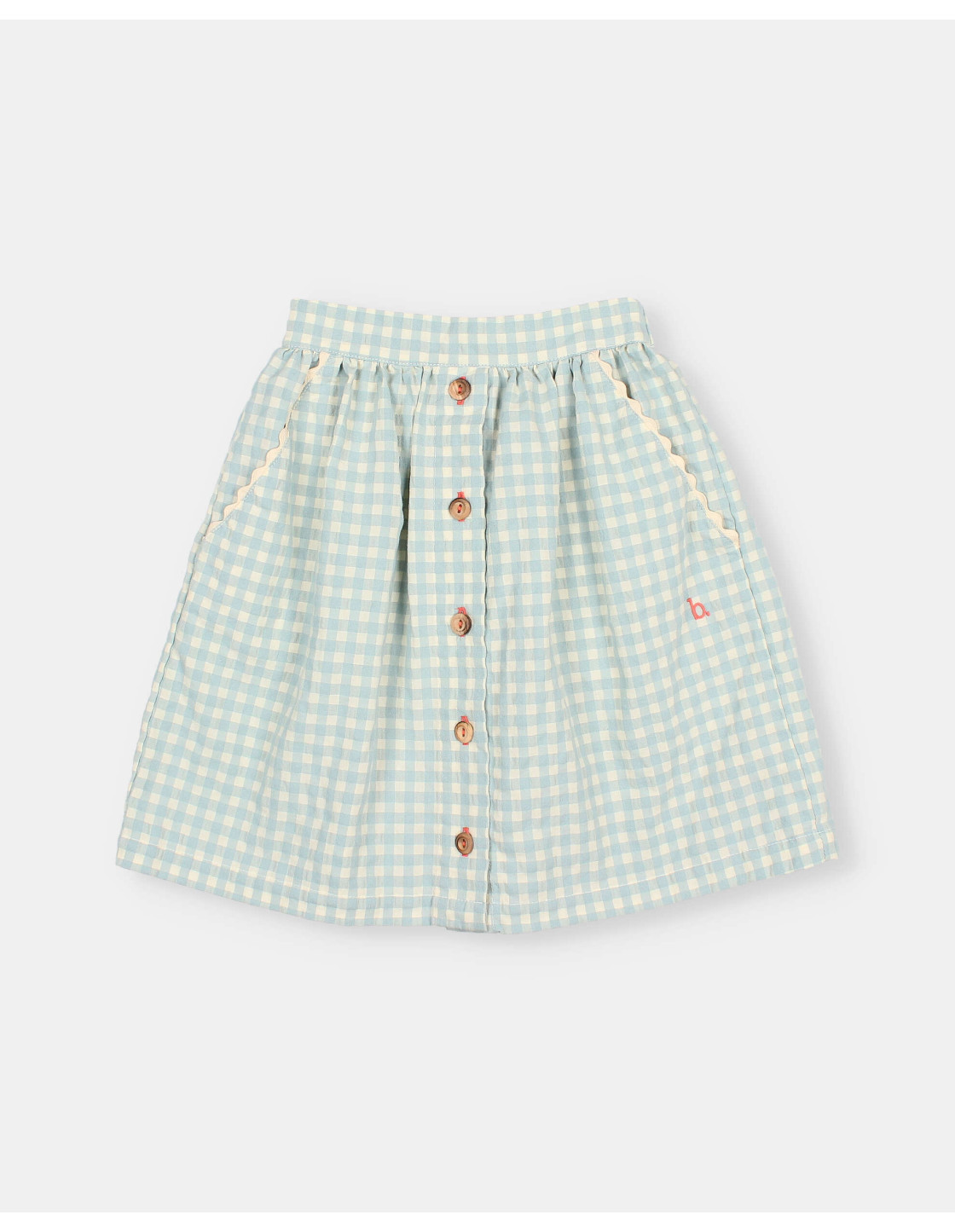FALDA MIDI GINGHAM