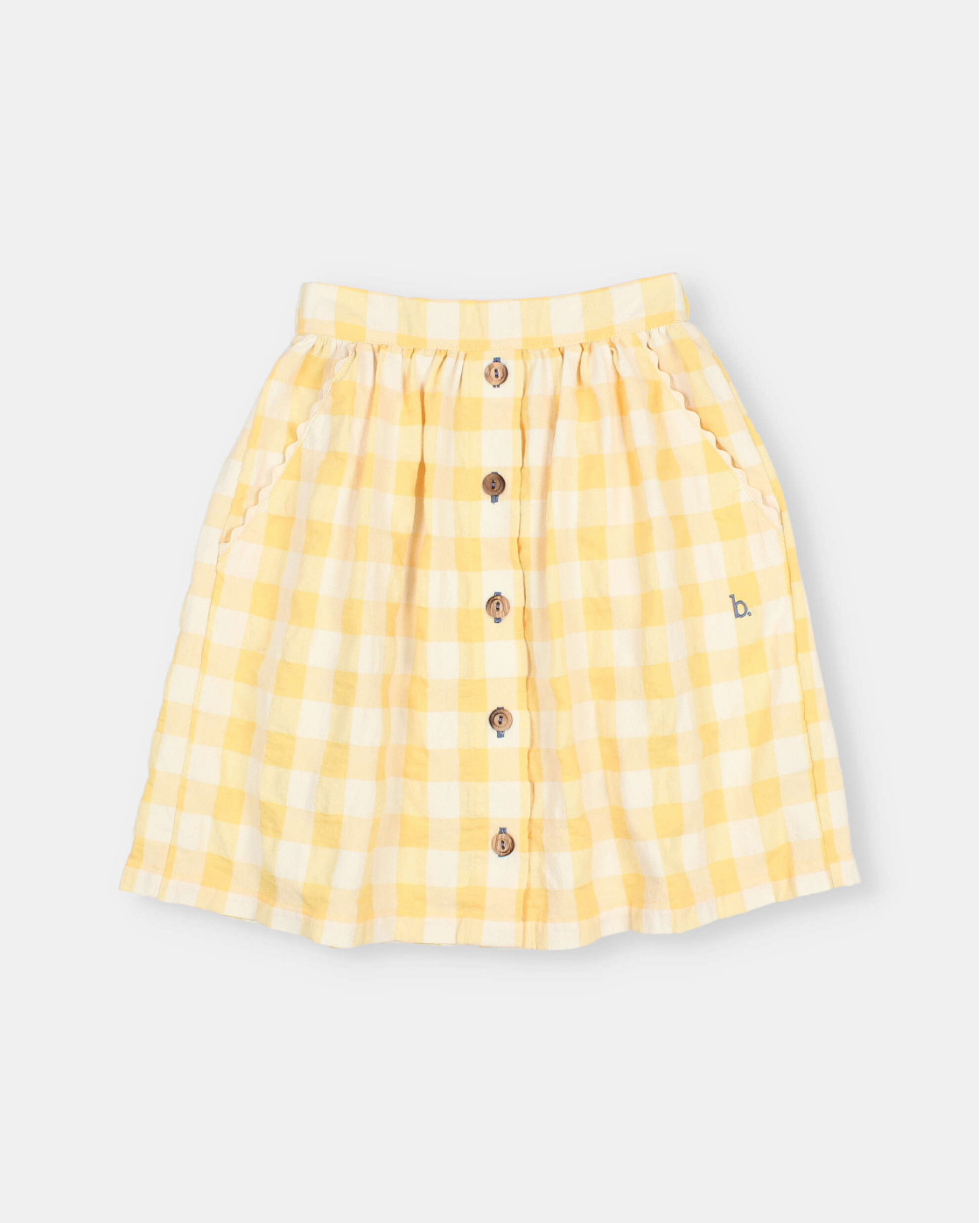FALDA MIDI GINGHAM