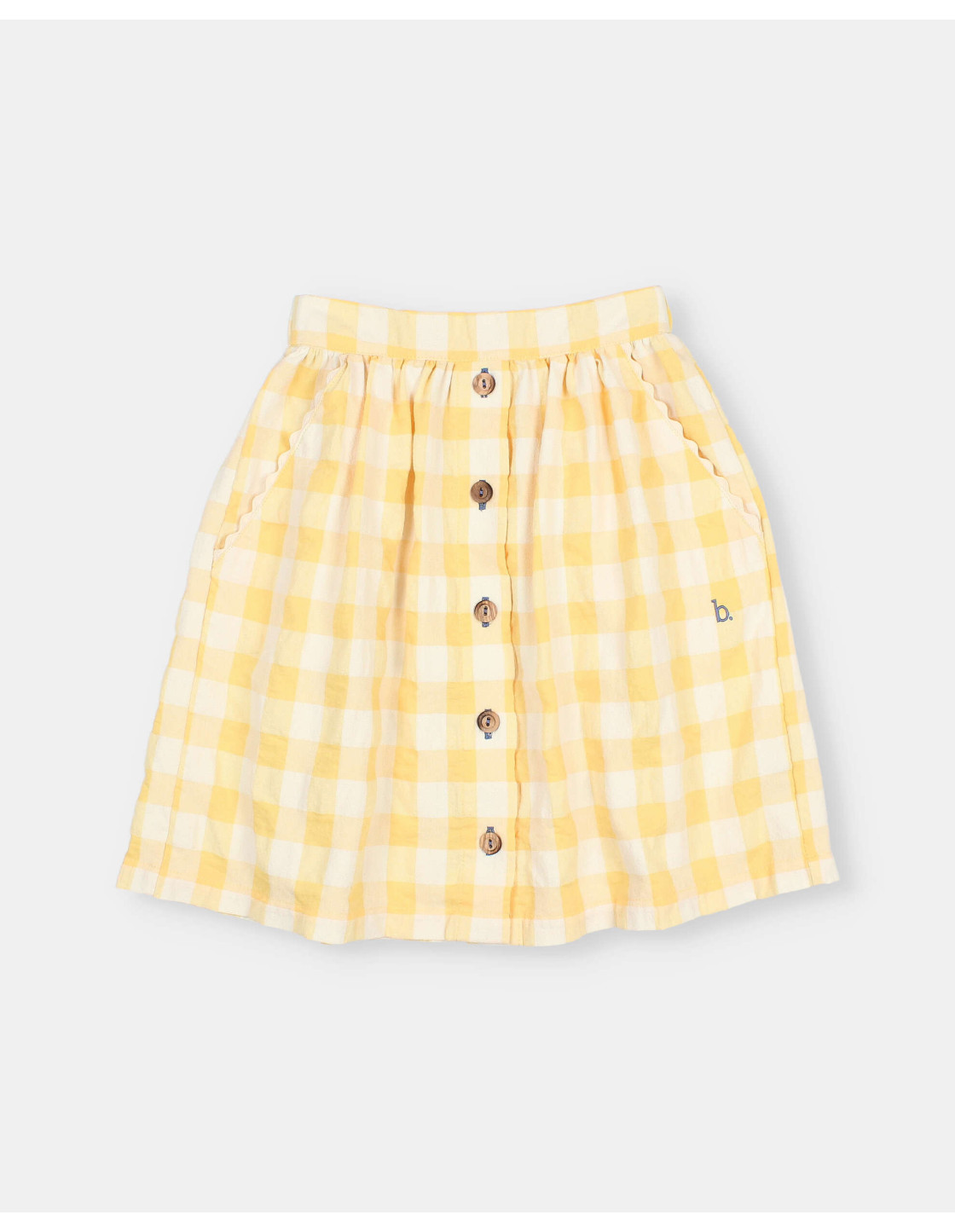 FALDA MIDI GINGHAM