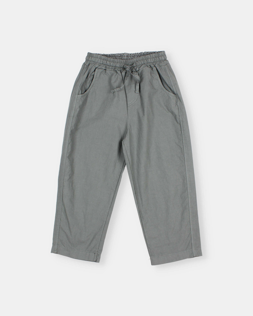 POPLIN PANTS