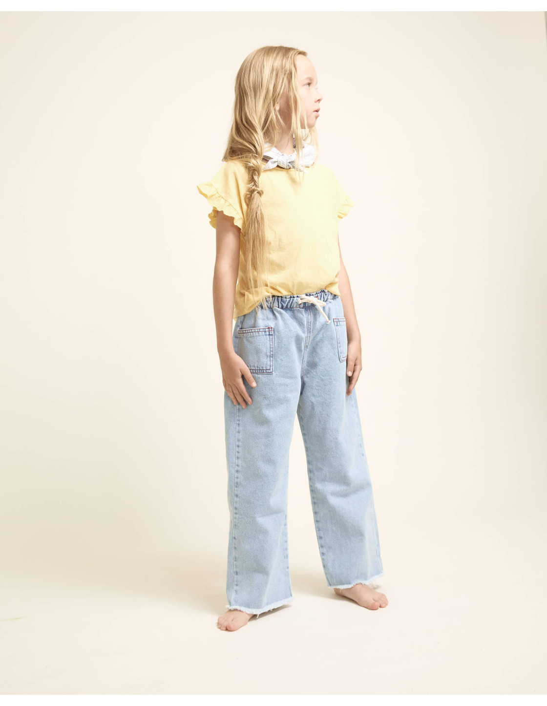 CAMISETA GIRLY DE LINO