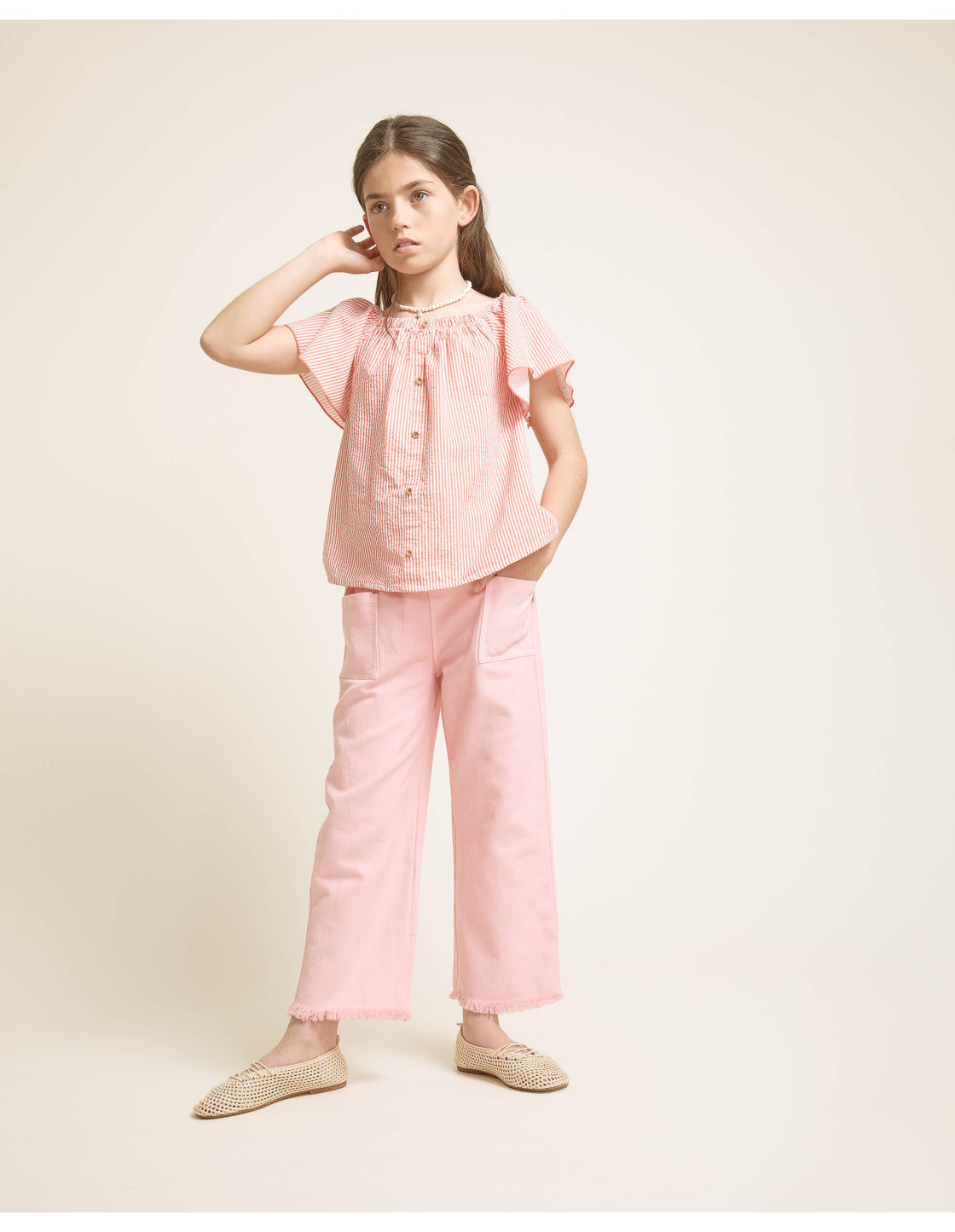 PANTALÓN GIRLY DRILL