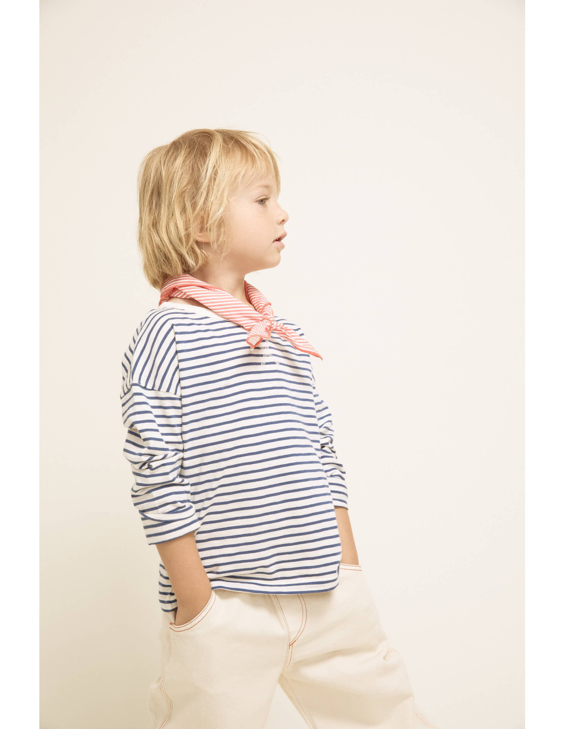 CAMISETA DE RAYAS MARINERAS