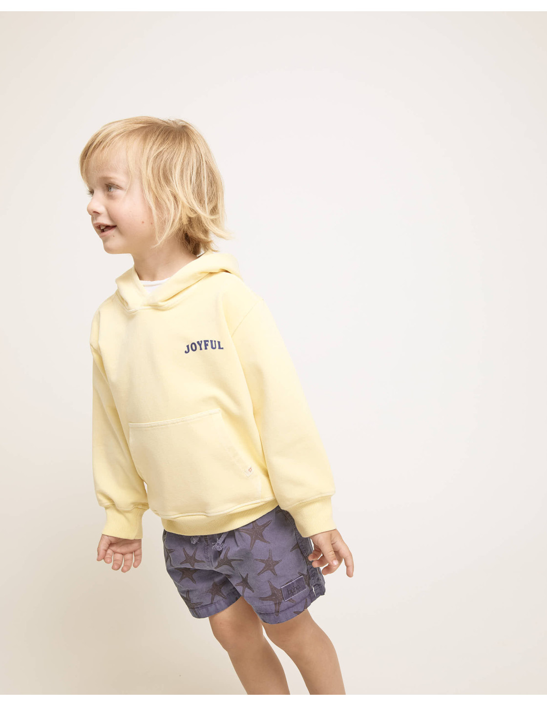 SUDADERA DE FELPA CON CAPUCHA