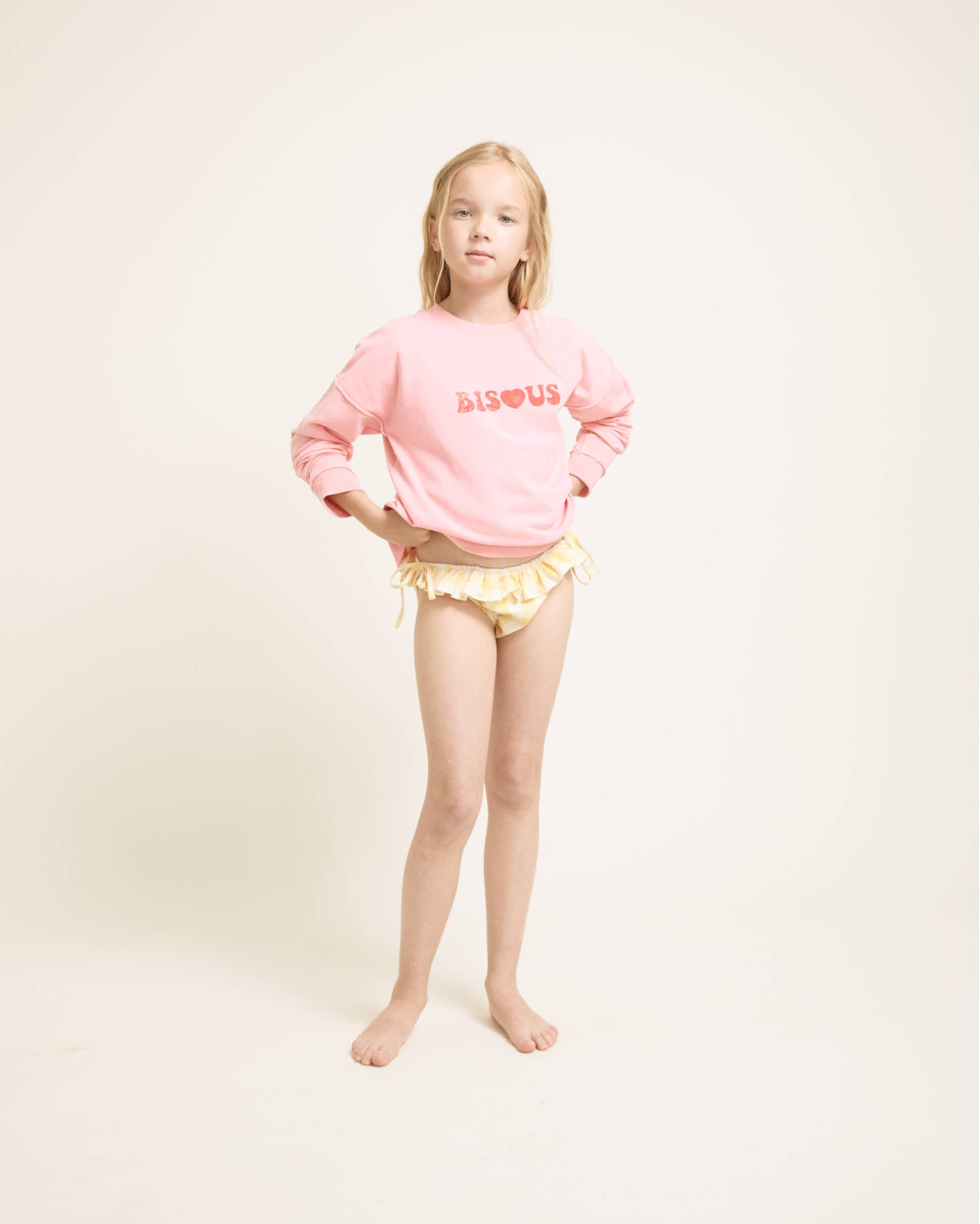 SUDADERA GIRLY DE FELPA