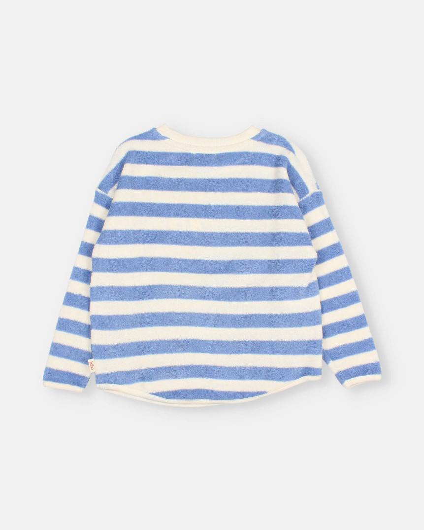 TERRY STRIPES SWEATSHIRT 2
