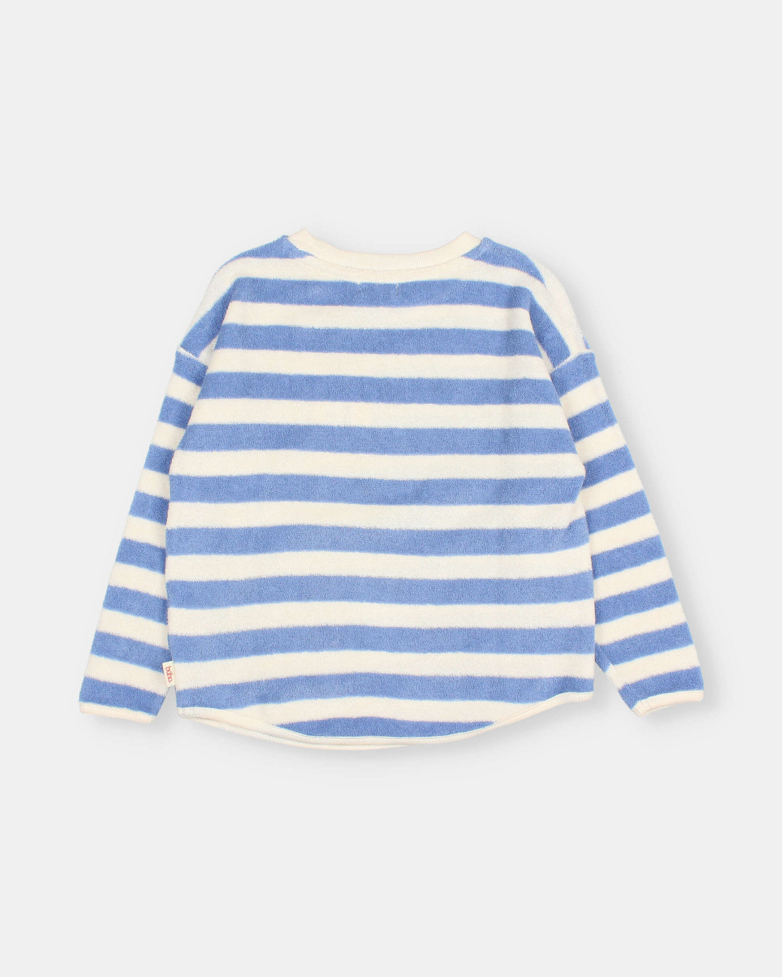 TERRY STRIPES SWEATSHIRT