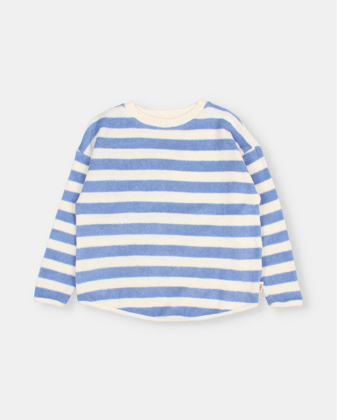 TERRY STRIPES SWEATSHIRT