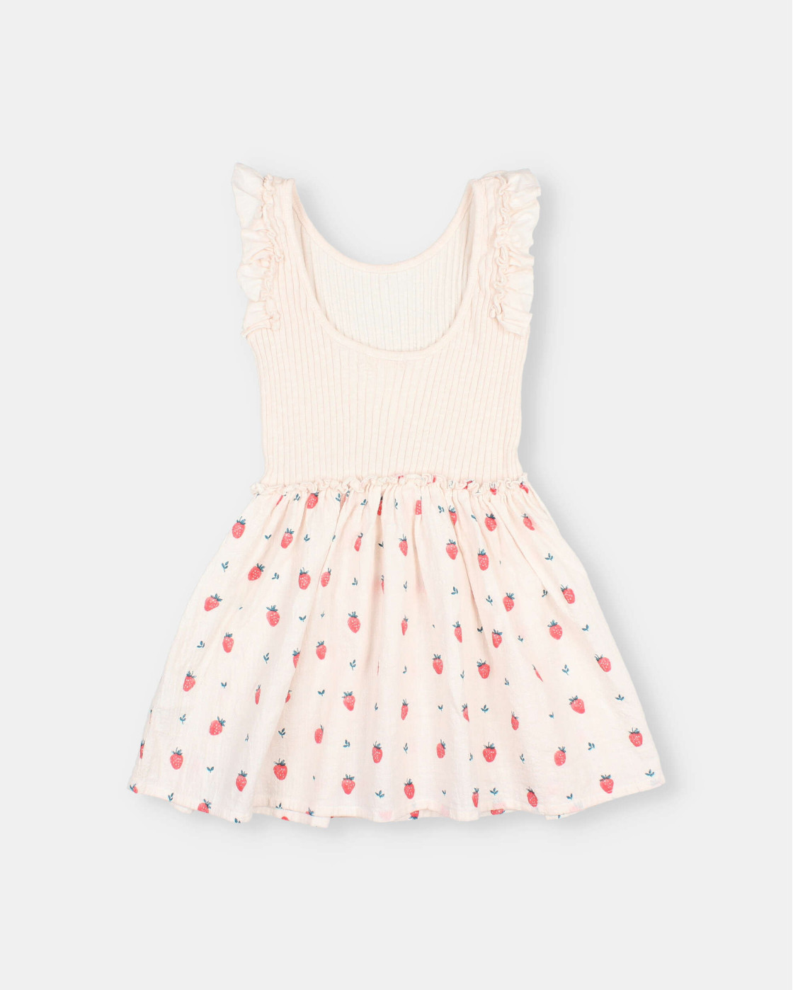 VESTIDO COMBINADO STRAWBERRY