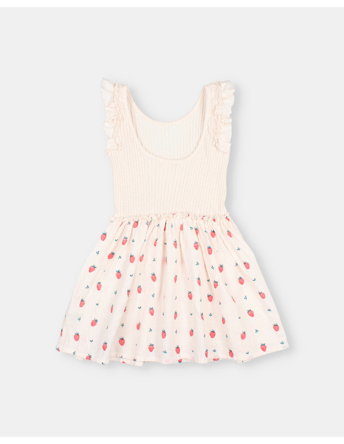 VESTIDO COMBINADO STRAWBERRY