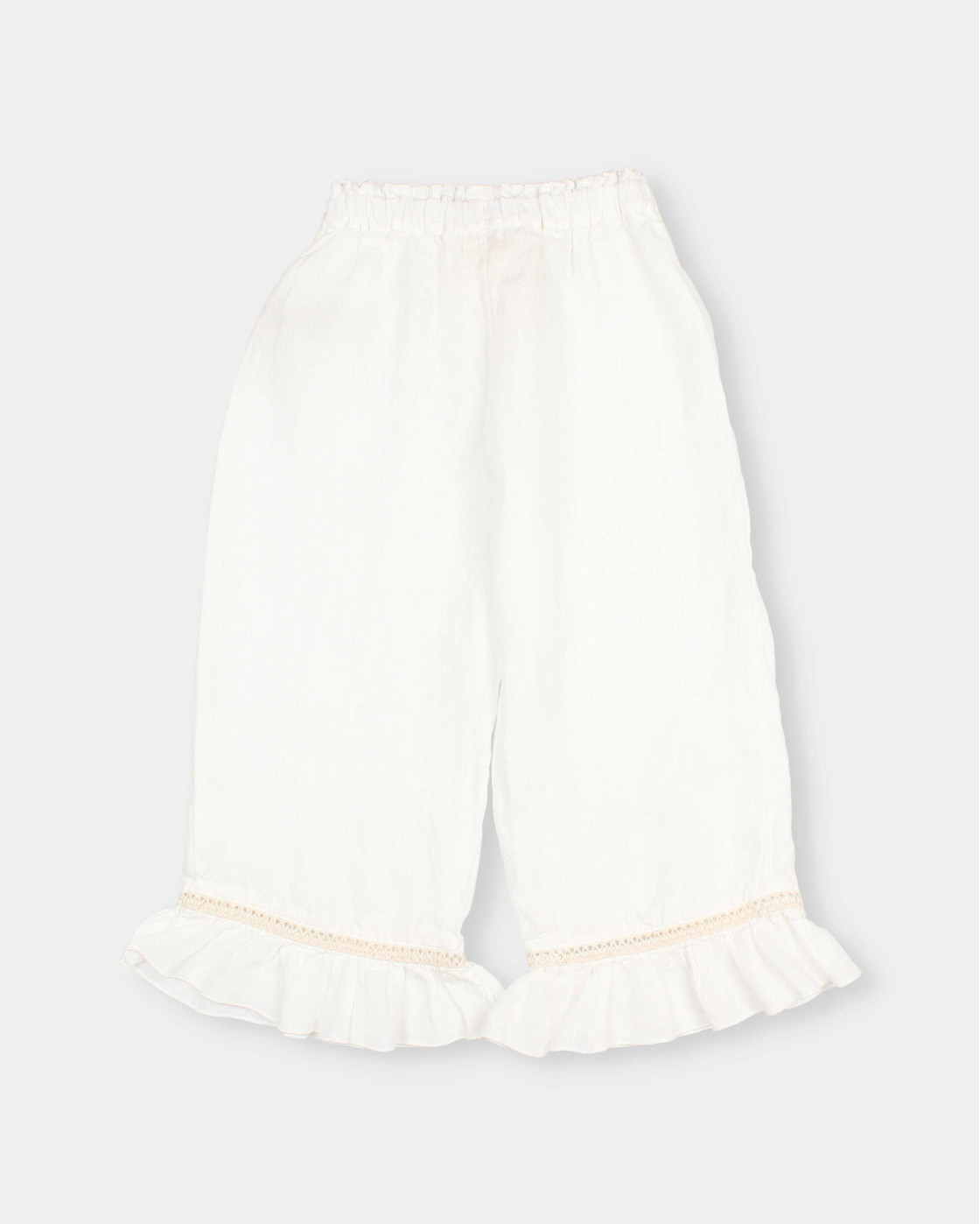 LINEN GIRLY PANTS