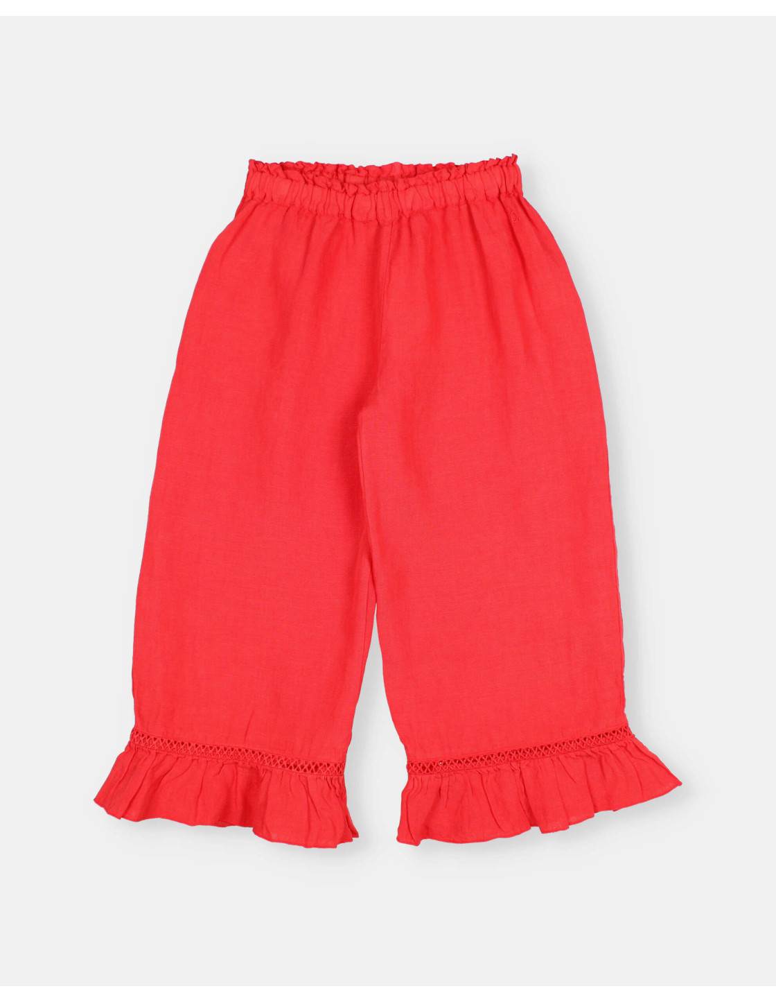 PANTALÓN GIRLY DE LINO