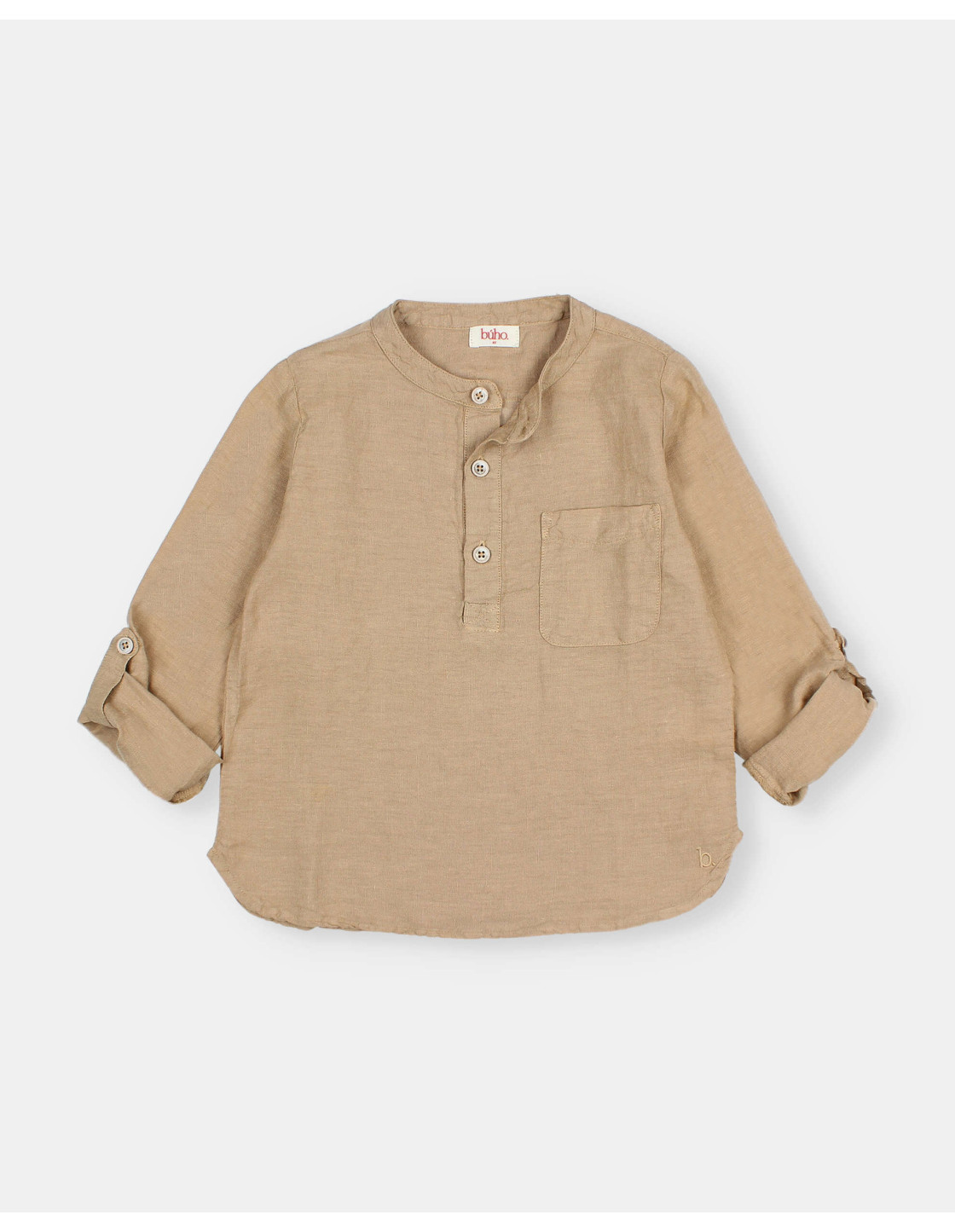 CAMISA KURTA DE LINO