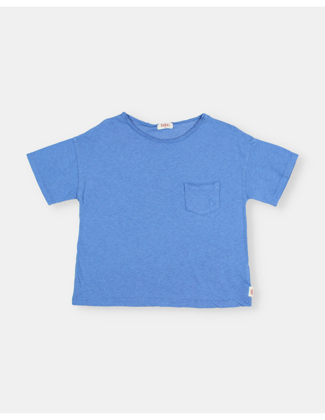 POCKET LINEN T-SHIRT