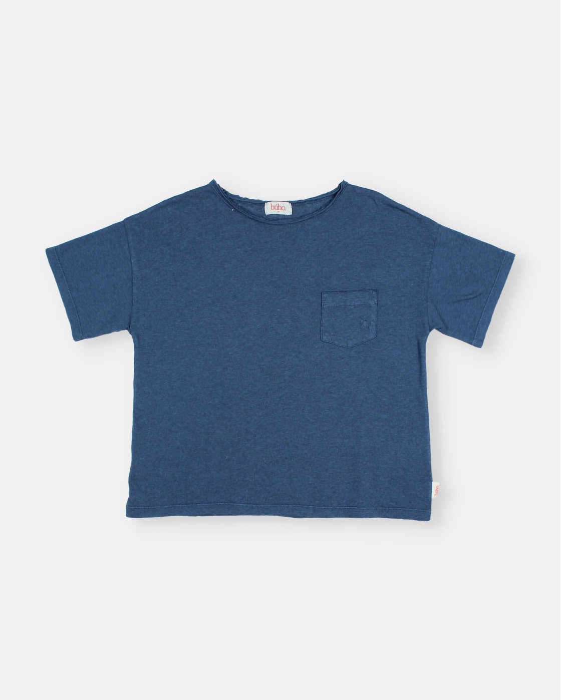 POCKET LINEN T-SHIRT