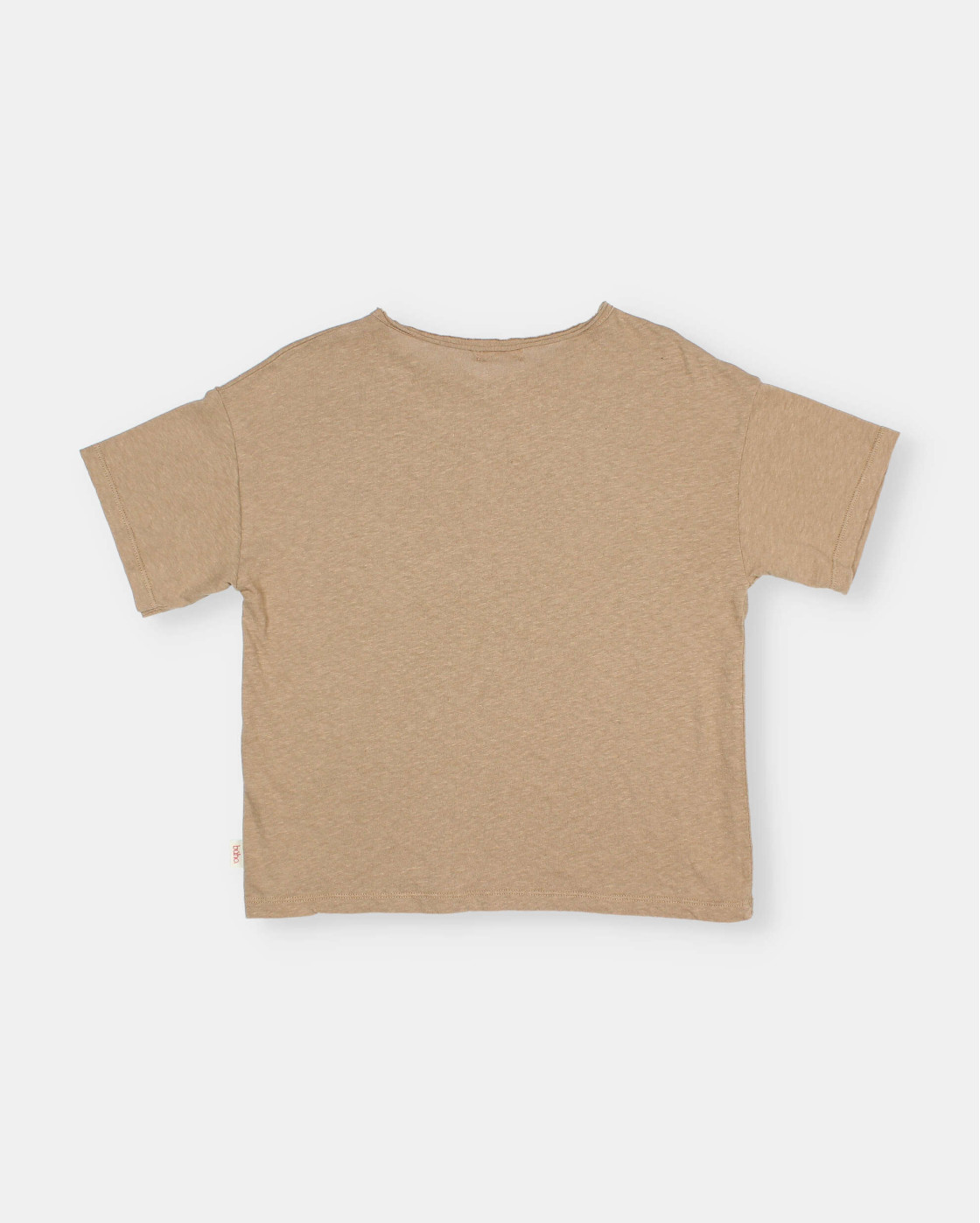 CAMISETA DE LINO CON BOLSILLO