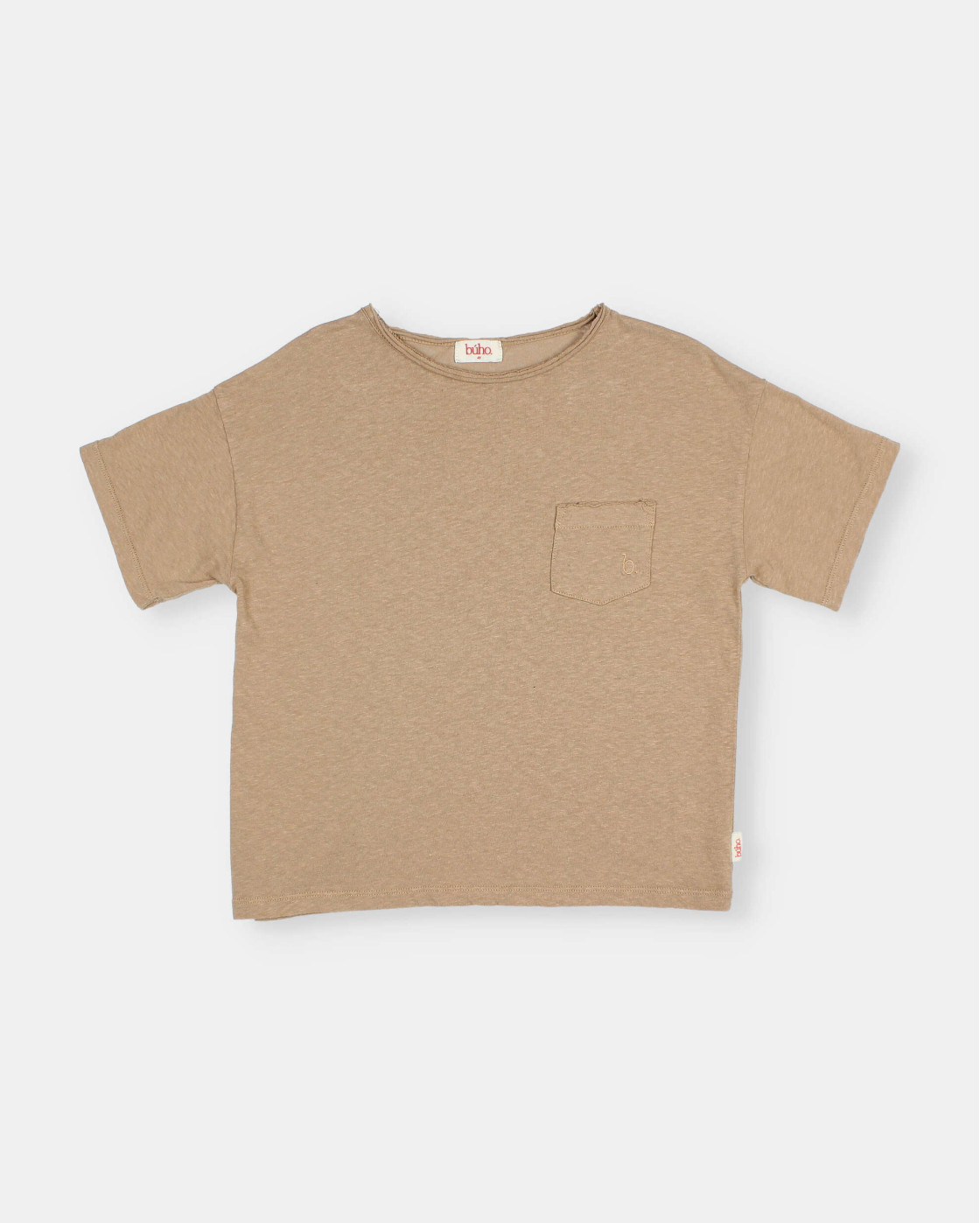 POCKET LINEN T-SHIRT