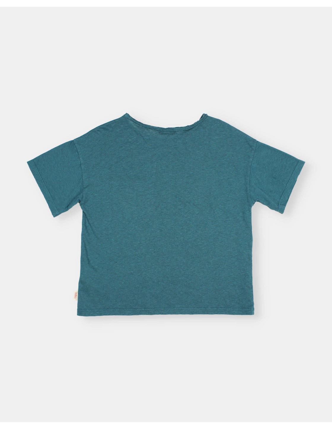 POCKET LINEN T-SHIRT