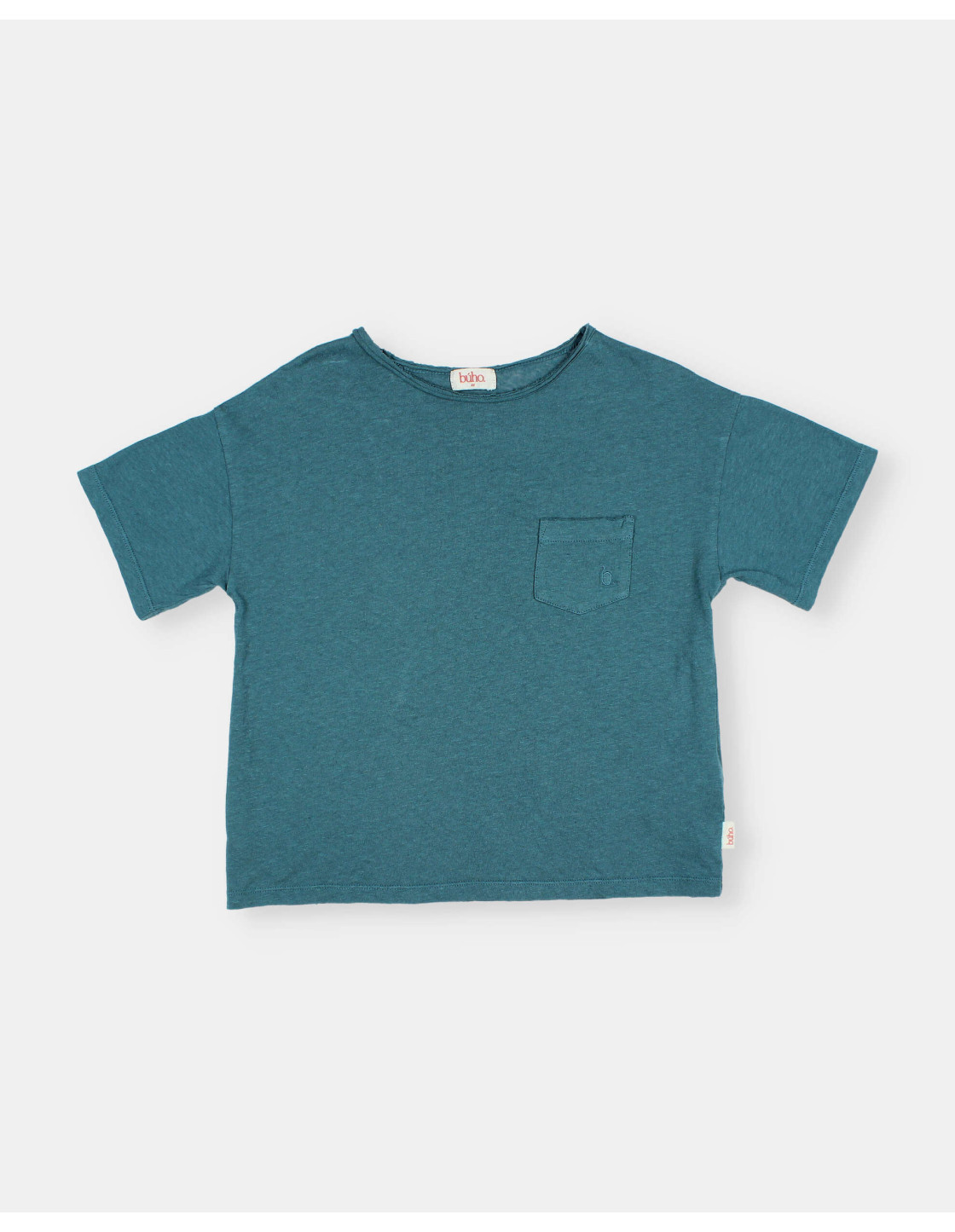 POCKET LINEN T-SHIRT