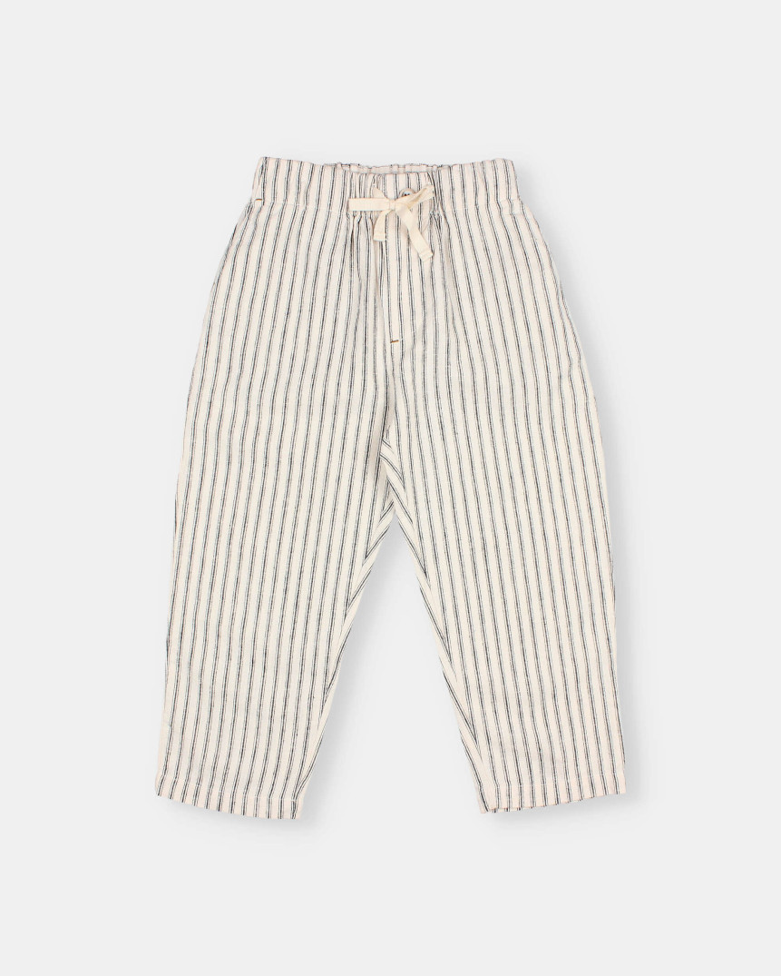 LINEN STRIPES PANTS 2