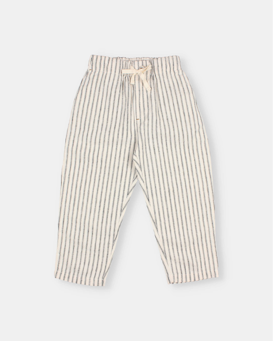 PANTALÓN DE LINO CON RAYAS